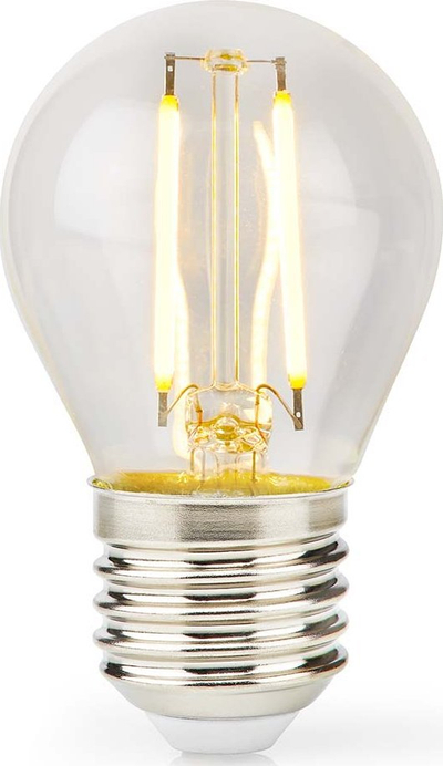 Llampë LED Nedis G45, E27, 4.5W 470lm, 2700K e ngrohtë, me ndryshim drite (dimmable)