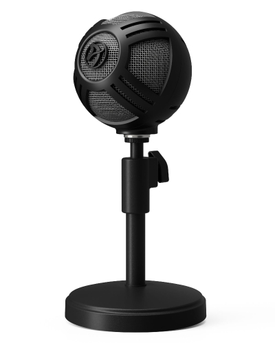 Микрофон Arozzi Sfera Pro, USB, за игри и стриминг, црн