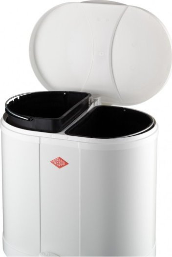 Kosh plerash Wesco Eco Collector 170, me 2 ndarje, inox