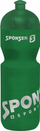 Bidon sportiv Sponser Net, 750ml, plastikë, jeshile metalike