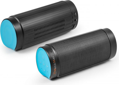 Altoparlant Bluetooth Technaxx MusicMan BT-X26, 8W, LED shumëngjyrësh, blu me të zezë