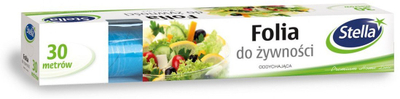 Foli kuzhine që merr frymë Stella Breathable Food Wrap, 30m, transparente