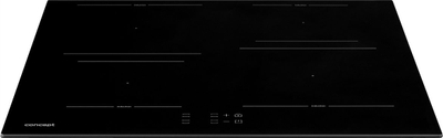 Pianurë me induksion Concept IDV1360, 4 zona, 60 cm, e zezë