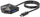 Hub USB Manhattan USB C dhe USB A, 4 porta, USB 3.2 Gen 1 5 Gbps, gri