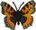 Фигура играчка Collecta Пеперутка Small Tortoiseshell, пластика, мултиколор