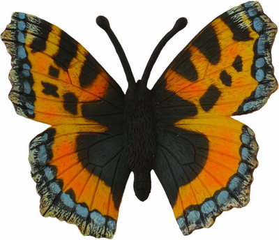 Фигура играчка Collecta Пеперутка Small Tortoiseshell, пластика, мултиколор