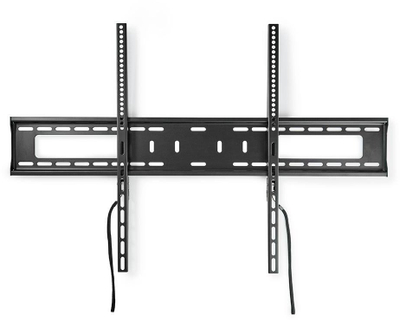 Mbajtës muri për TV Nedis, 60-100\", fikst, 75kg, 3.05cm larg murit