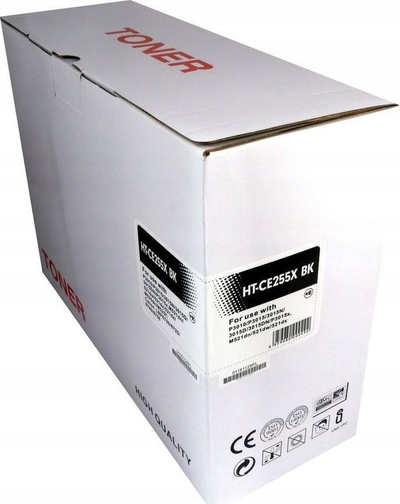 Toner printeri GMP CE255X, për në HP, me bojë të zezë