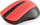 Maus Modecom WM9, wireless, USB, i zi dhe i kuq