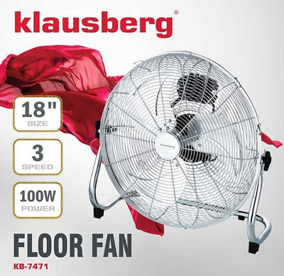 Ventilator Klausberg KB-7471, i bardhë