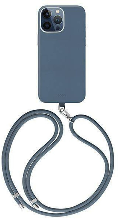 Футрола за телефон Uniq Coehl Muse iPhone 15 Pro 6.1", со MagSafe, сина сафир