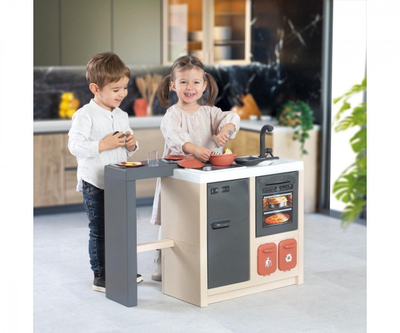 Kујна играчка Smoby Kitchen Island, 23 додатоци, за деца 3+ години, повеќебојна
