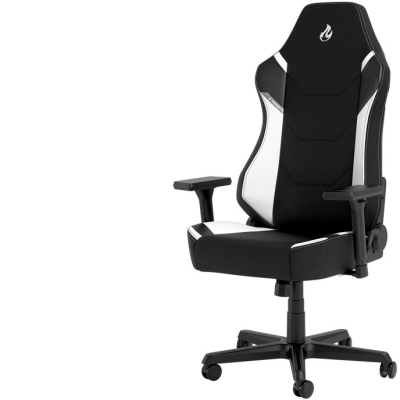 Karrige gaming Nitro Concepts X1000, krahë 3D, deri 135 kg, e zezë e bardhë