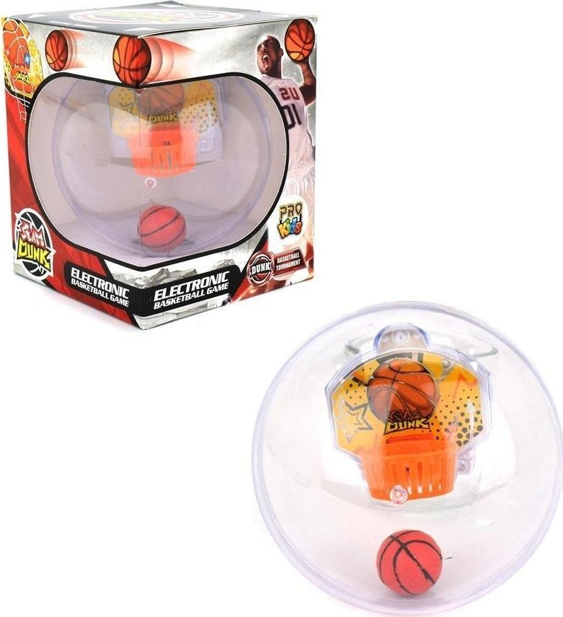 Lodër labirint Pro Kids Basketball, me drita dhe tinguj, shumëngjyrëshe