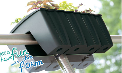 Kuti lulesh Prosperplast Crown Box DCRO600, 60 cm, terrakota