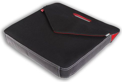 Çantë për laptop VAX Barcelona Tuset, 13.5", e zezë/e kuqe