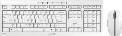 Set tastierë dhe mi Cherry Wireless Stream Desktop, pa kabllo, layout anglisht UK, gri