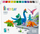 Set plasteline Hey Clay Dinos, 15 doza, tharje në ajër, shumëngjyrësh