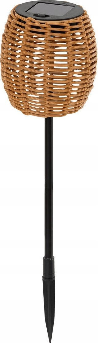 Llambë kopshti diellore Atmosphera Elais, 39cm, me kunj, bezhë