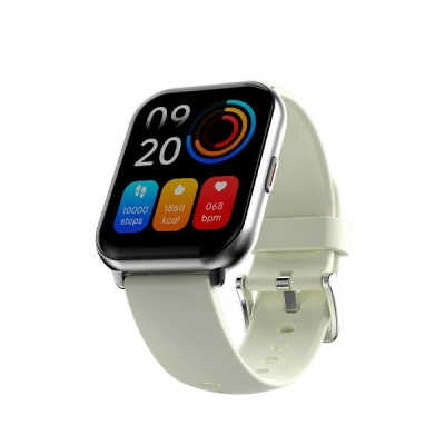 Smartwatch HiFuture FutureFit Zone 2, ekran 1.96", IP68, bezhë