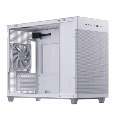 Kuti kompjuteri Asus Prime AP201, micro ATX, USB 3.2 Type C, e zezë