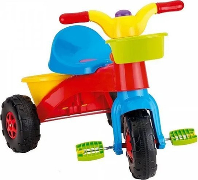 Tricikel Dolu My First Trike, për kalamaj, i bardhë