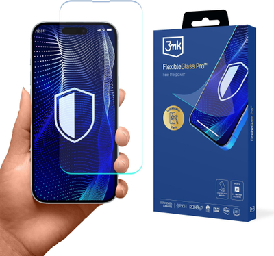 Qelq mbrojtës 3MK FlexibleGlass Pro për Apple iPhone 17 Air i tejdukshëm