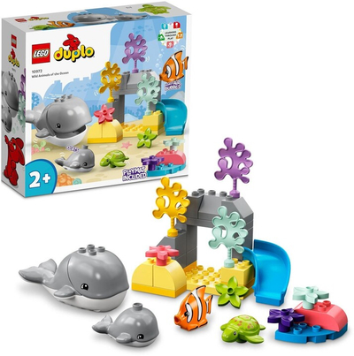 Set lodër LEGO® DUPLO® 10975 Wild animals of the world, 143 pjesë