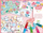 Set kreativ Djeco Create with Shapes Girls 38996, shumëngjyrësh
