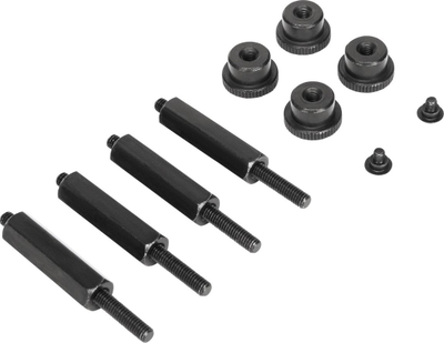 Mbajtëse VESA për docking Targus ACX003GLZ, 75 x 75 mm, 100 x 100 mm, e zezë