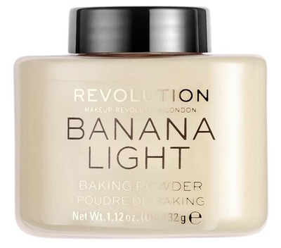Makeup Revolution Лабав Пудер за Фиксирање, Banana Light, 32 g