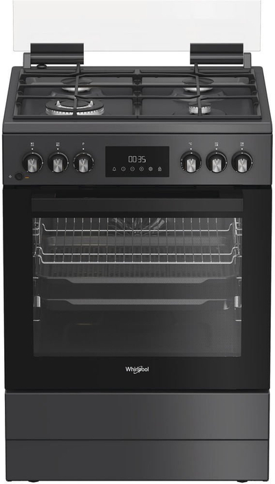 Shporet kombinim Whirlpool W6G8LSSAWTA, 60 cm, furrë 72 L, ngjyrë anthracite
