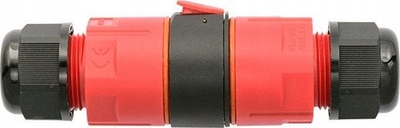 Lidhës kabllor Szpnl 295, 5x1.5mm², IP68, i zi
