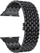 Rrip çeliku për Apple Watch 38/40/41 mm 4wrist, i zi