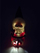 Figurinë dekor Saska Garden Santa Claus, LED, 7x6x16cm, e kuqe