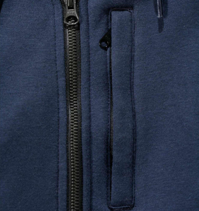 Bluzë me kapuç Carhartt Wind Fighter, zinxhir i plotë, XXL, blu e errët