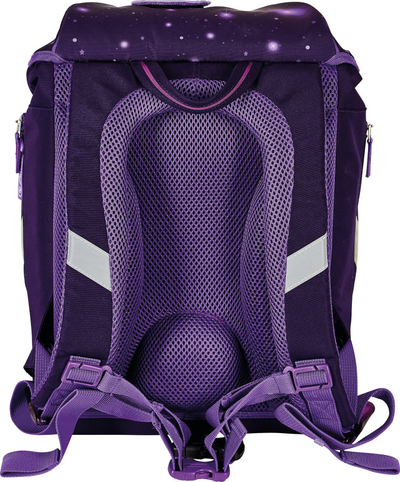 Set çante shkolle Herlitz SoftLight Plus Space Girl, 6 pjesë, material poliestër, ngjyrë vjollcë