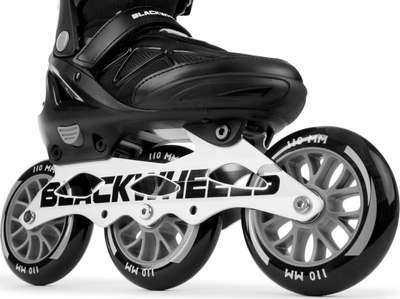 Rolera Blackwheels Dynamic, nr. 35-38, të zeza