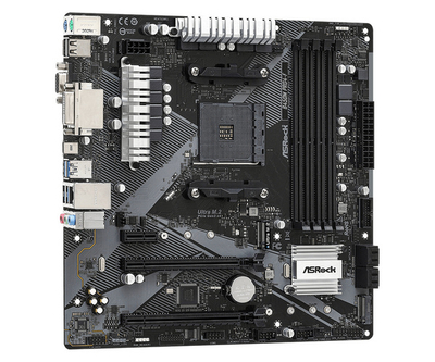 Pllakë amë Asrock B450M Pro4-F R2.0 AMD B450 Socket AM4 micro ATX
