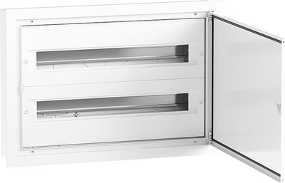 Panel shpërndarës modular Elektro-Plast DARP-48, 2x24 module, IP54, i bardhë