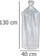 Folie mbrojtëse për domate Maximex, set 2 copë, 130cm x 40cm, transparente