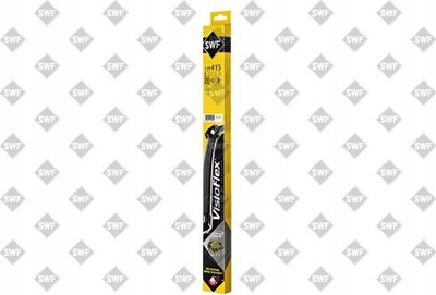Fshirëse xhami SWF VisioFlex 119415, 650mm, beam, e zezë