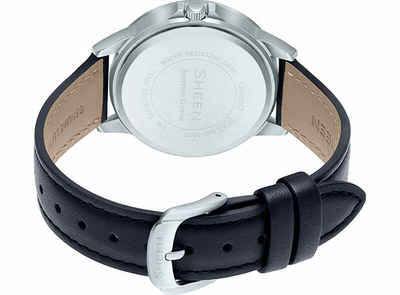 Orë për meshkuj Casio Sheen SHE-3517L-1AUEF (006), e zezë
