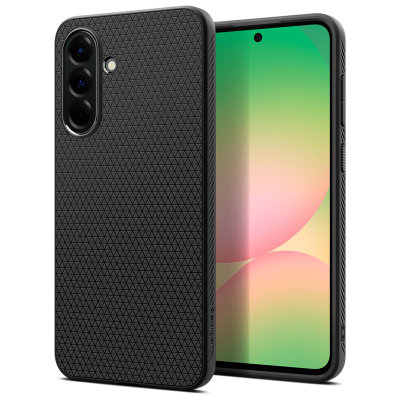 Mbrojtëse Spigen Liquid Air për Samsung Galaxy A56, e zezë