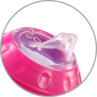 Gotë trajnimi BabyOno Take Care, 180ml, pa rrjedhje, vjollcë