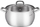 Tenxhere LAMART Edny SHAPE LT1162, 24cm 6L, inox, ngjyrë argjendi