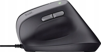 Maus Trust Bayo, me kabllo, USB, i zi