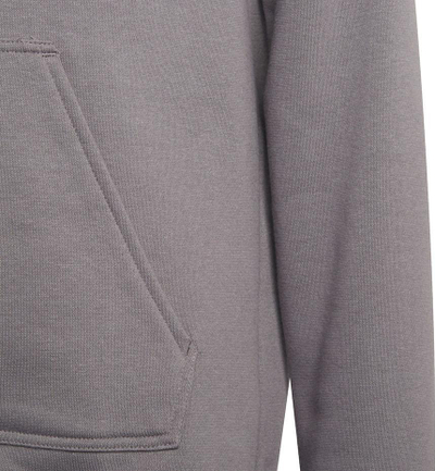 Bluzë me kapuç Adidas Entrada 22 Jr H57515, pambuk poliester, me xhep kangur, gri