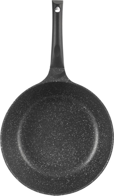 Tigan i thellë Orion Grande 28 cm, shtresë graniti, i zi