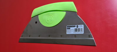 Shpatull niveliuese Wolff ErgoStar, 28 cm, me dorezë të rehatsme ergonomike, jeshile